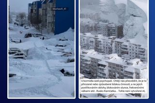 Apokalypsa ze sněhu? Videa z Kamčatky jsou často upravená umělou inteligencí a zneužívaná k popírání klimatické změny